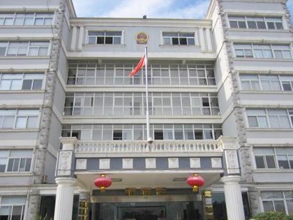 阜南县检察院外墙翻新