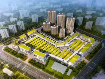 安东易连谷外墙涂装