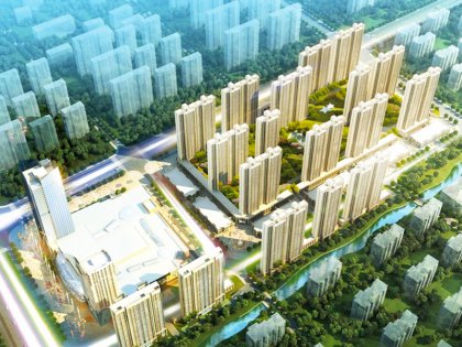 宝龙城市广场内墙涂装