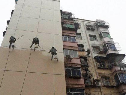 老旧城区外墙改造